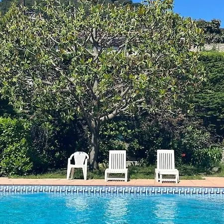Studio Calme, Piscine, Et Vues 10 Min Monaco * مينتون